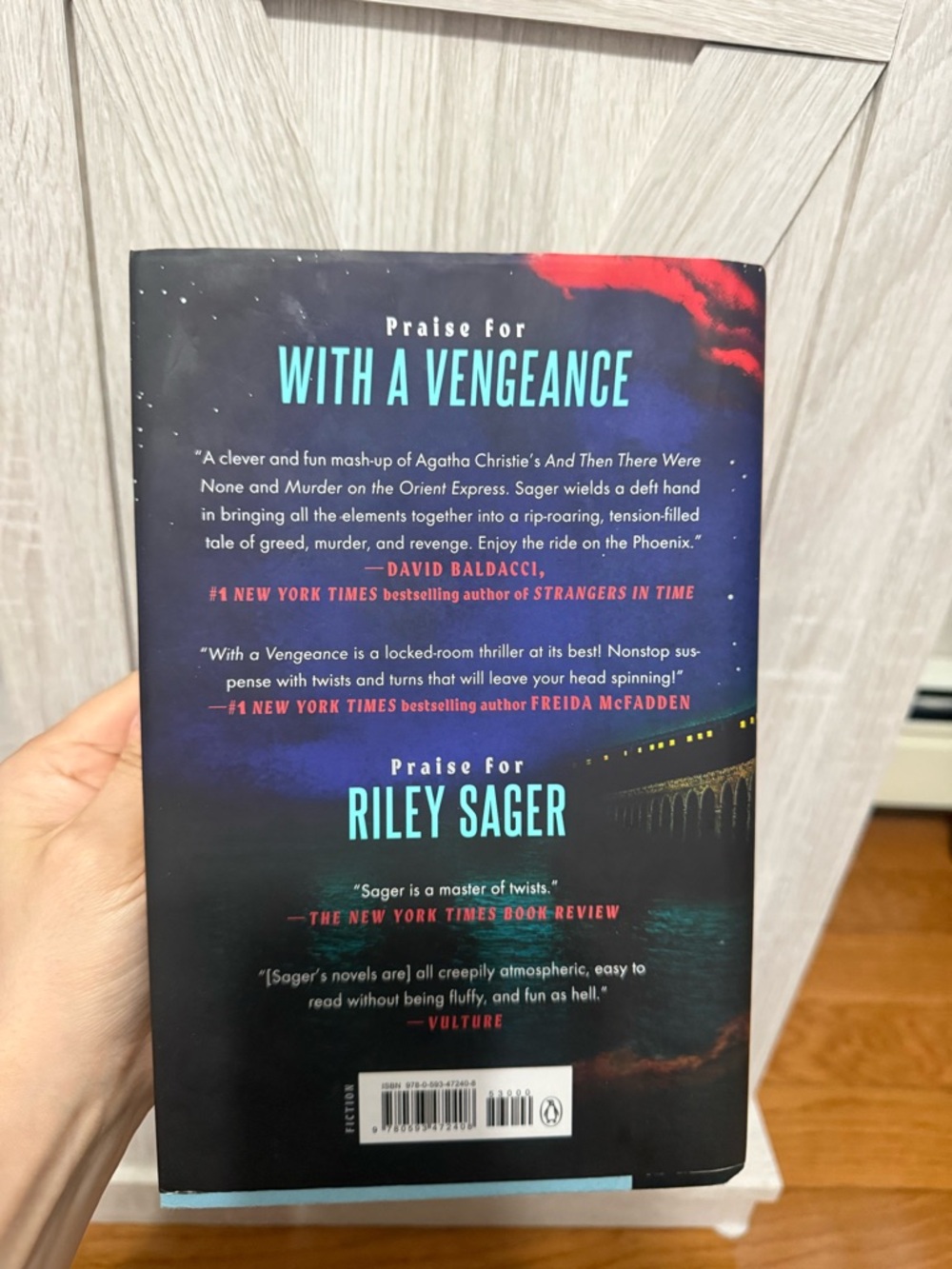 With A Vengeance by Riley Sager - Picture 3 of 5